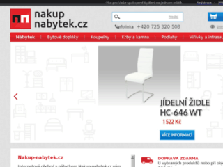 náhled webu Nakup-nabytek.cz