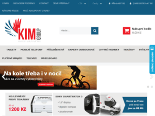 náhled webu Kimgroup.cz