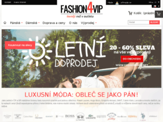 náhled webu Fashion4VIP.net