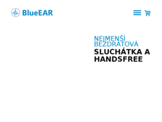 náhled webu BlueEar.cz