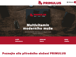 náhled webu Primulus.cz