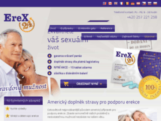 náhled webu Erex24.cz
