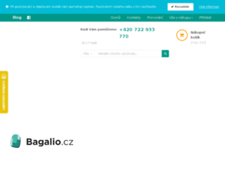 náhled webu Bagalio.cz