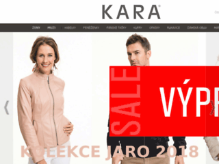 náhled webu Kara.cz