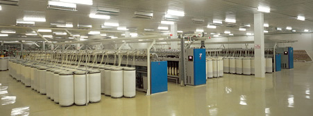 Továrna, kde Soft Cotton vyrábí své výrobky